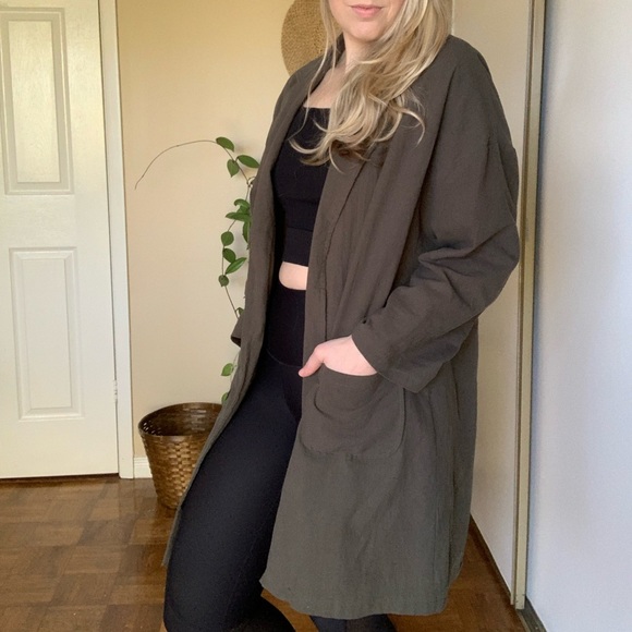 Oversized Lightweight Jacket - Duster - Picture 1 of 8